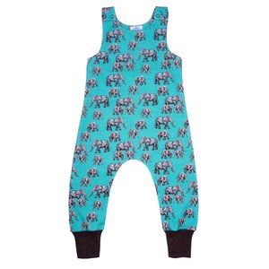 JECO Aqua Elephants Overalls
